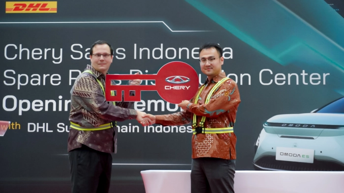 Chery Dan DHL Supply Chain Indonesia Jalin Kerjasama Strategis Untuk Tingkatkan Kepuasan Pelanggan Melalui Optimalisasi Distribusi Suku Cadang
